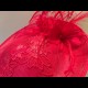Gorgeous & Glorious Fuchsia Pink Large Teardrop Saucer